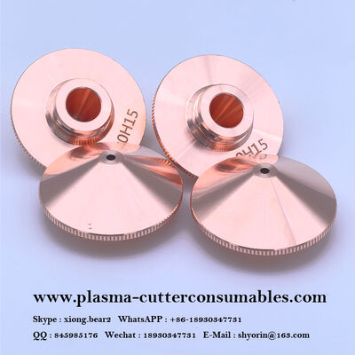 D28 M11 レーザー切断ノズル シングルダブルレイヤー 銅 耐食性 WSX Han's Hongshan レーザーヘッド用