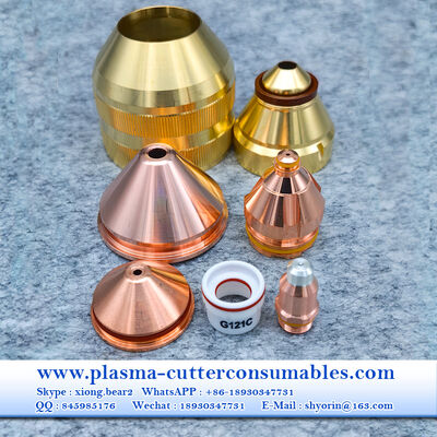 Kjellberg プラズマ消耗品 カソード .11.848.221.300 G002Y シルバー ヘッド